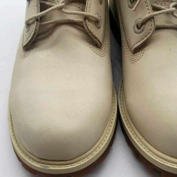 TIMBERLAND SIZE US 6 1/2 COLOR OFF WHITE CREAM CONDITION USED 2X - Picture 6 of 11